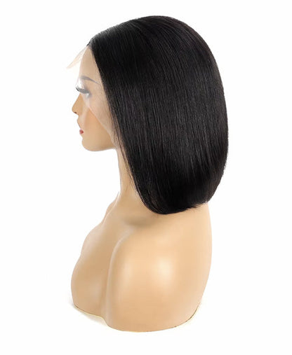 Short bob lace front wig